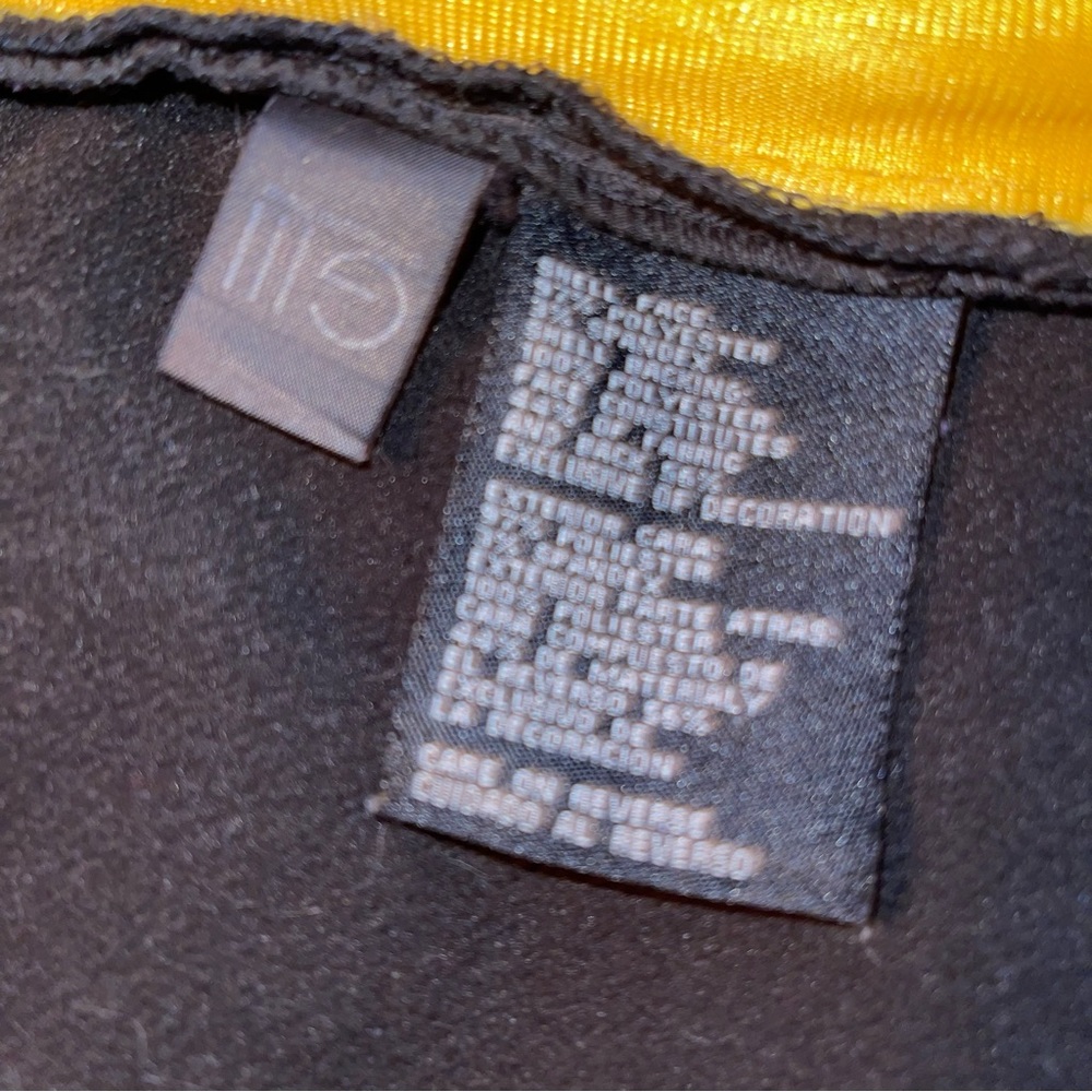 NFL Steelers Jacket Men’s Size XL Zip Front Light Fleece Liner Black And Gold - Picture 6 of 8